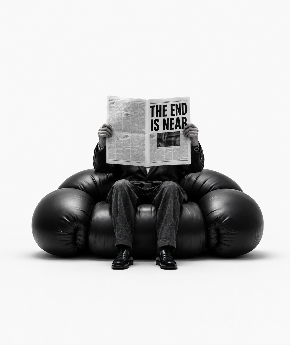 The Bubble Edit - Bubble Black Couch