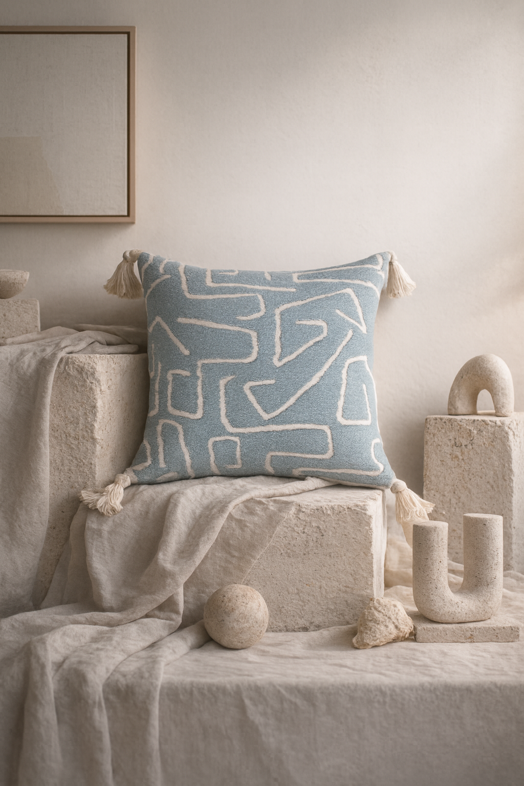 The Human Edit - Tribal Pillow