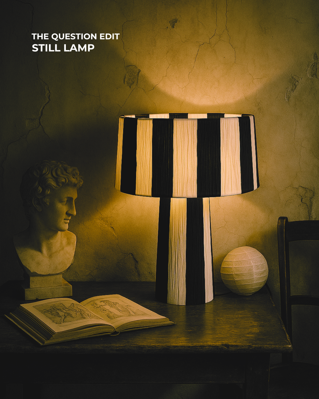 The Still Lamp (Black & White)