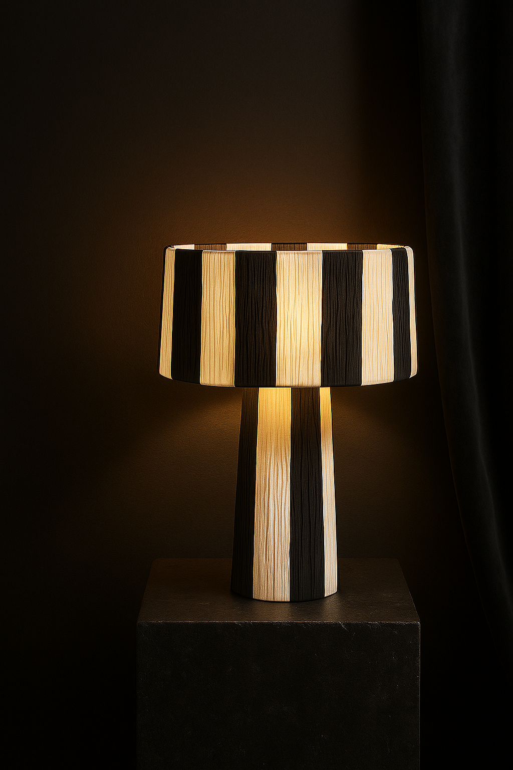 The Still Lamp (Black & White)