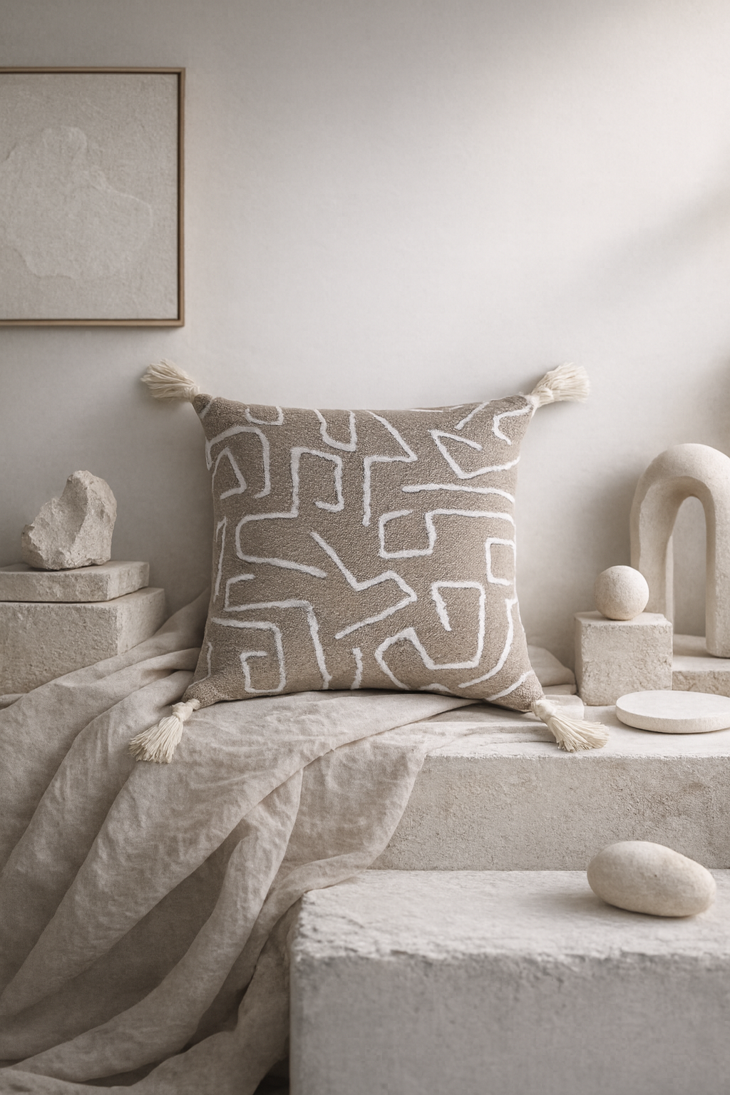 The Human Edit - Tribal Pillow