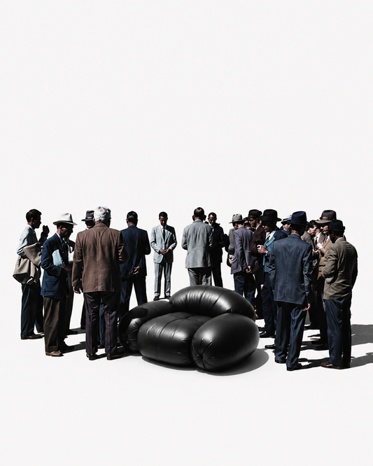 The Bubble Edit - Bubble Black Couch