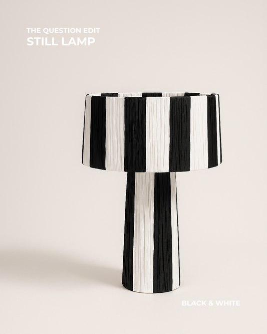 The Still Lamp (Black & White)